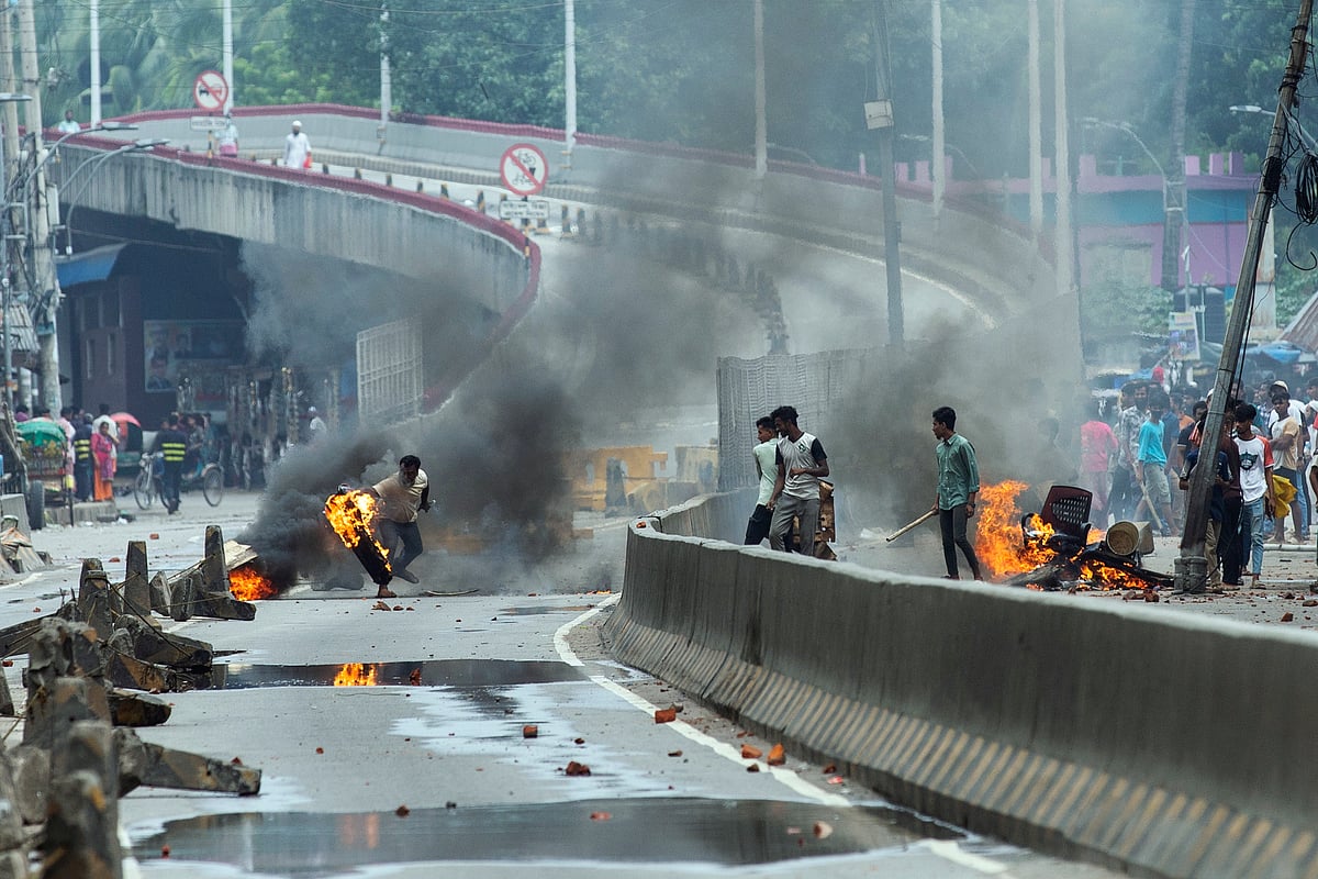 AP : Sources cited in a news agency PTI report said that all Indian diplomats remain in Indian High Commission in Dhaka.


